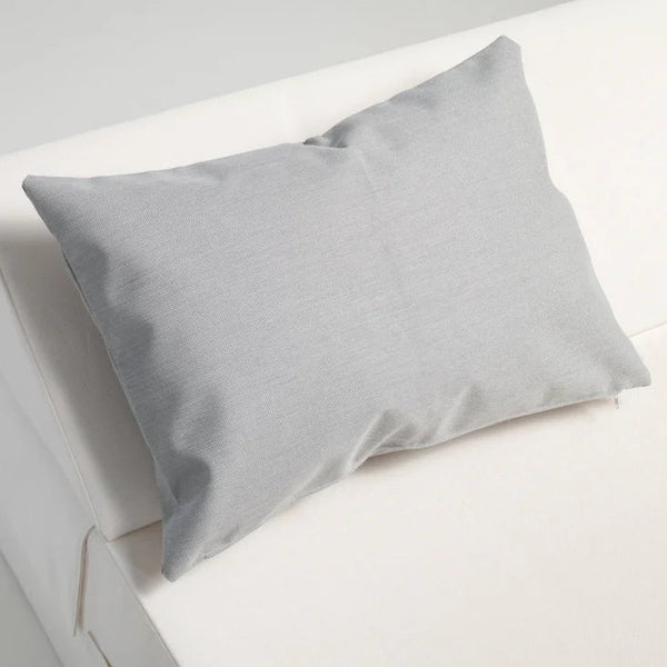 Coussin gris perle